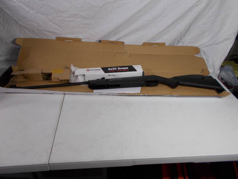 lot 4662 image: MarksMan Pellet Rifle .177 cal.