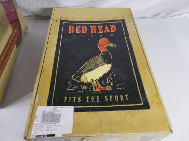 lot 4706 image: Red Head Boots