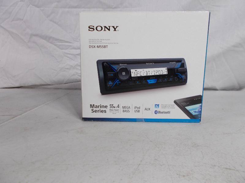 lot 4702 image: Sony Marine Stereo