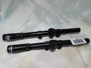 lot 30357 image: Tasco & Telstar 4 x 15 Affordable Rifle Scopes