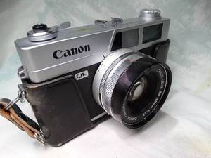 lot 30372A image: Canon Cononet QL19 35mm Film Rangefinder Camera w Case and Cap