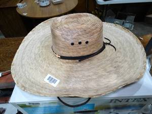 lot 30376 image: Large Brim Straw Hat