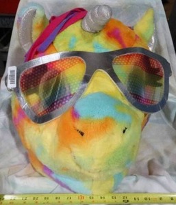 lot 30384 image: Large Colorful Unicorn Mask