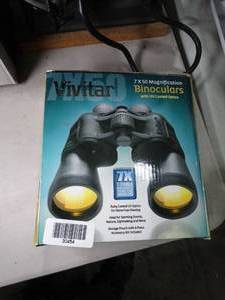 lot 30454 image: Vivitar 7x50 Binoculars