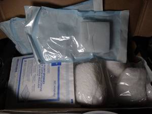 lot 30549 image: Medical Supplies and bandages