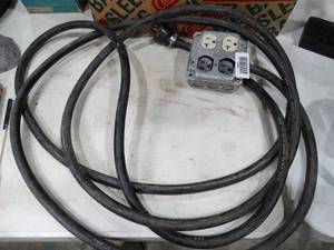 lot 30504 image: 123 Grounded Extension Cord w 4 Outlets