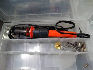lot 30588 image: Wood Burning Tool and Fishing Worms