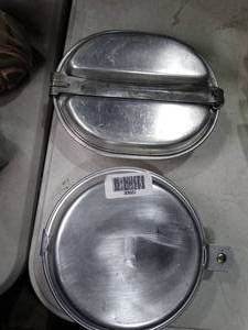 lot 30620 image: WWII U.S.  T.A.C.U. Co 1945 and Coleman - Mess Kit