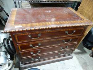 lot 30473 image: Quality  Universal Furniture  Hidden Lateral File Cabinet