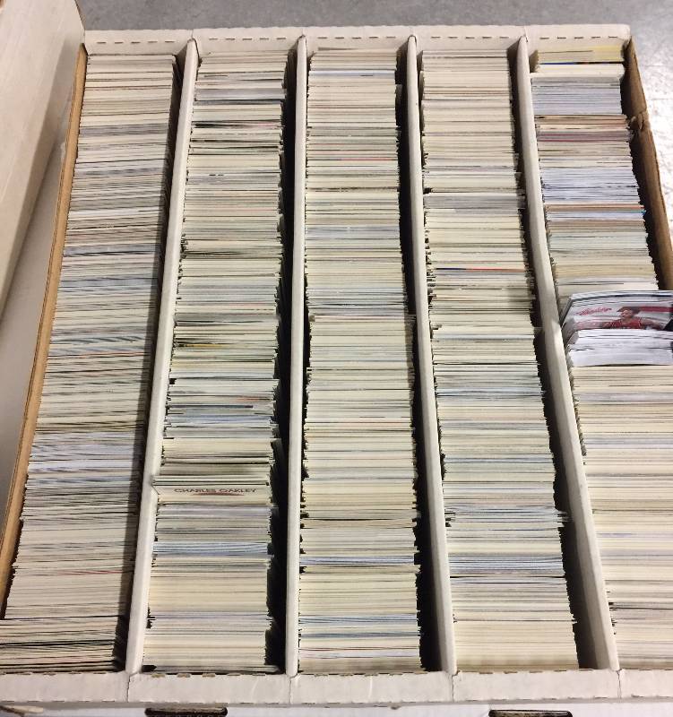 Massive amount of sports store cards