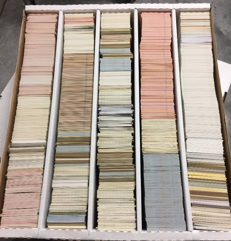 Massive amount of 2024 sports cards