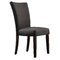 lot 1488 image: Dark Gray Parsons Chairs- 2