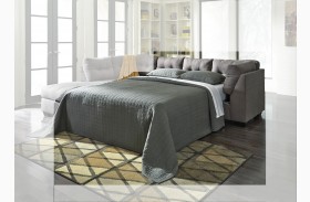 lot 1436 image: Left Hand Sectional Sleeper Sofa