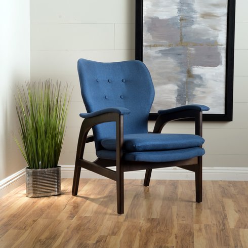 lot 1411 image: Palmdale Arm Chair - Navy