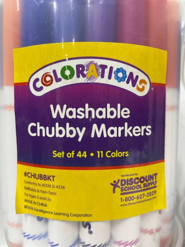 Chubby Colors Markers - Discount School Supply