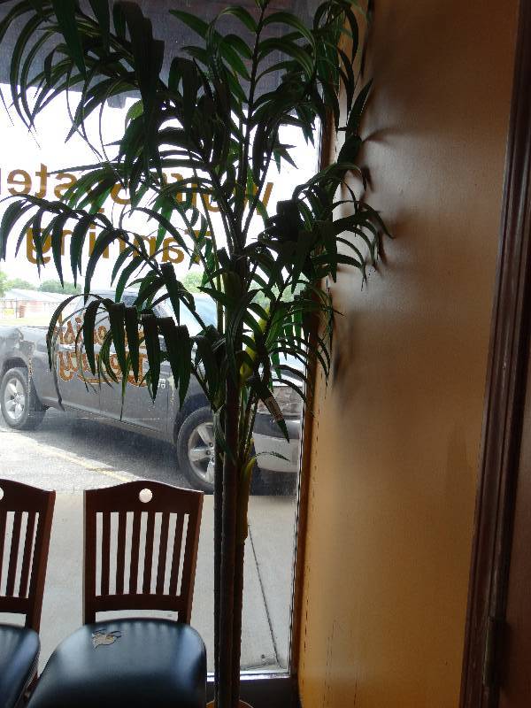lot 626 image: Fake palm tree.