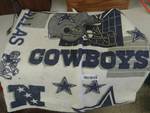 Cowboys blanket.