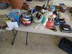 Big lot of misc items, pill containers, glassware, remingtion shaver & more.