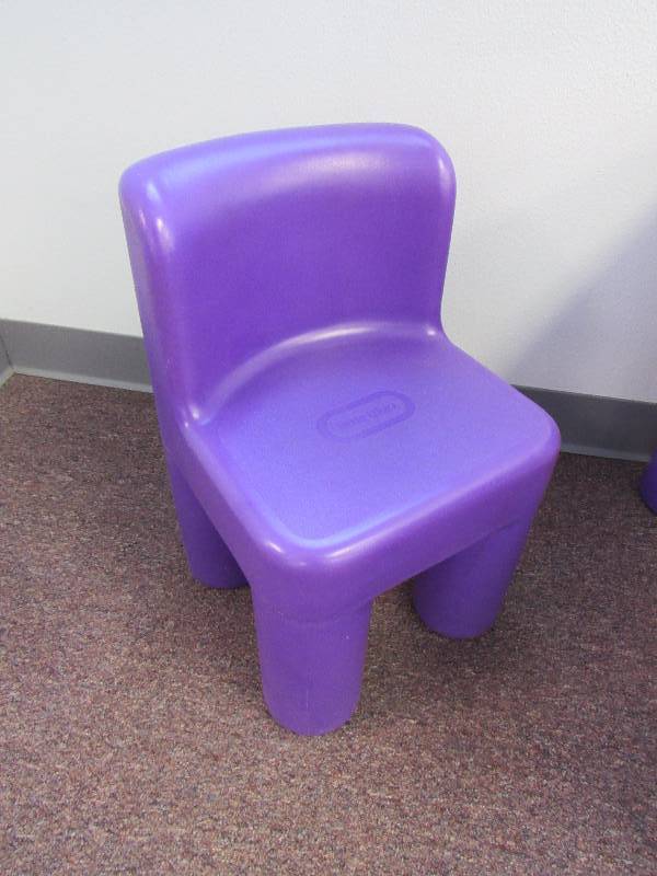 little tikes purple chair