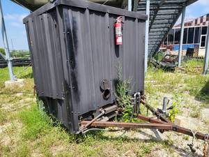 lot 22547 image: Homemade Double-Sided Mobile Smoker