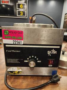 lot 22561 image: Star Cheese Warmer