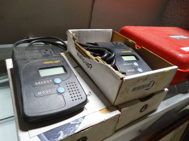 lot 445 image: 3 Watts up power analyzers