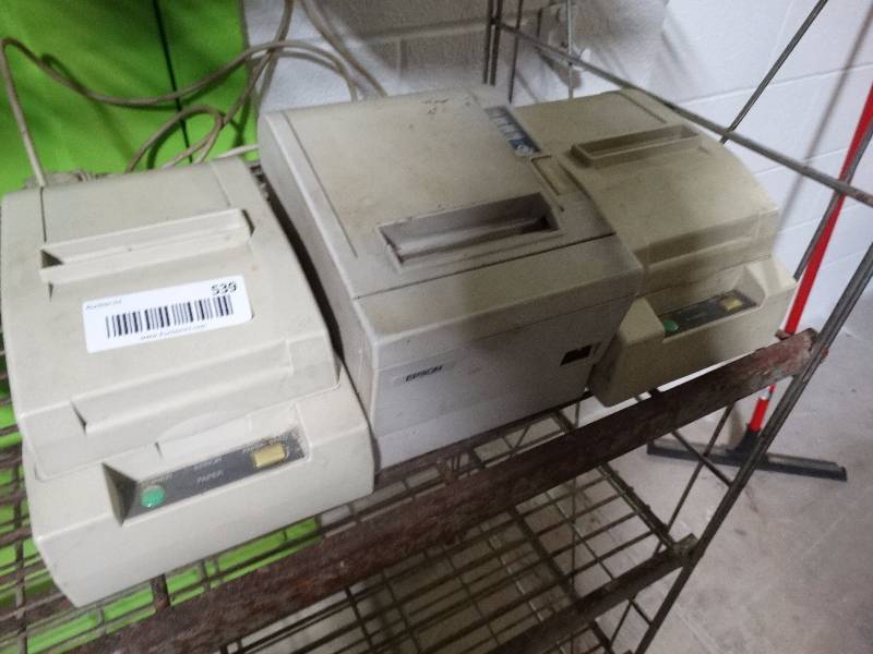 lot 539 image: receipt printers