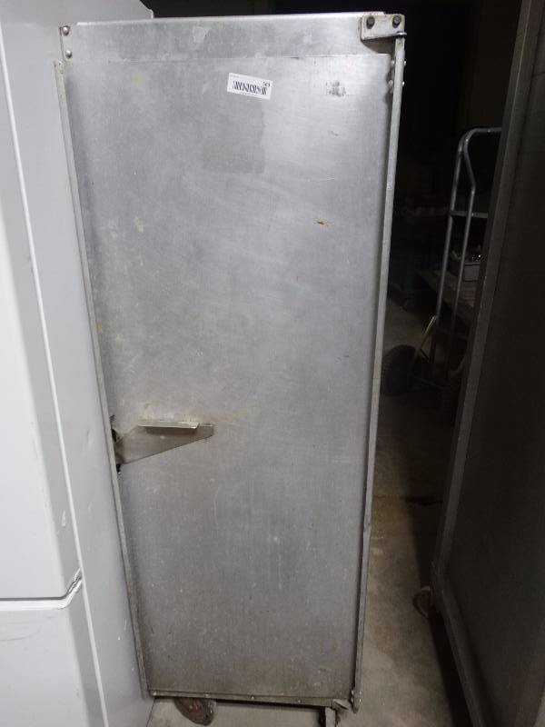 lot 563 image: covered sheet pan rack