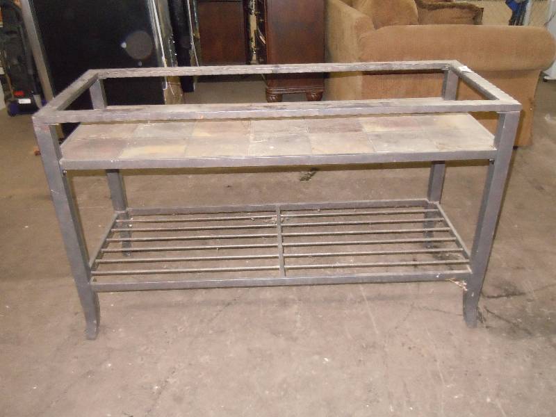 lot 240 image: Sofa Table no glass