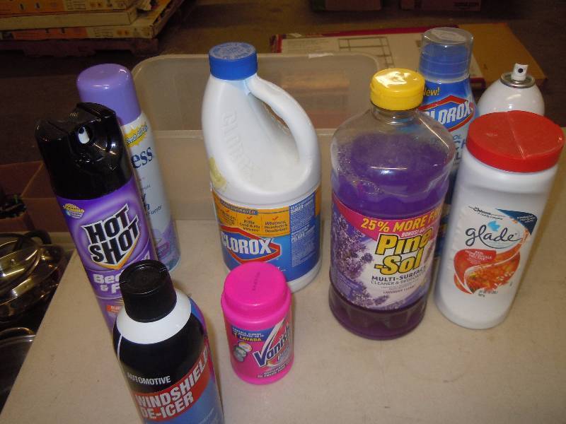 lot 782 image: Lot of Cleaning Products