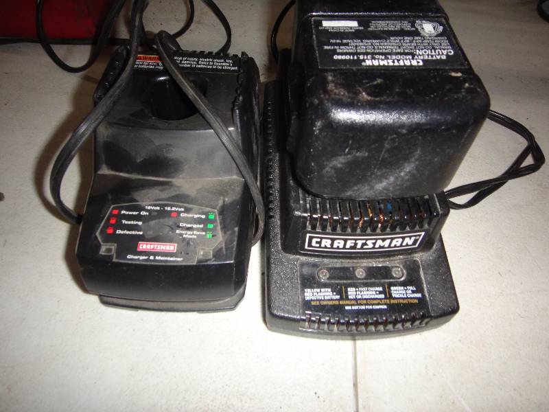 lot 209 image: Craftsman Battery and Chargers