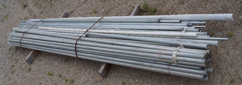 lot 4031 image: Lot of Conduit Pipe - Various Sizes & Lengths - see photos for details
