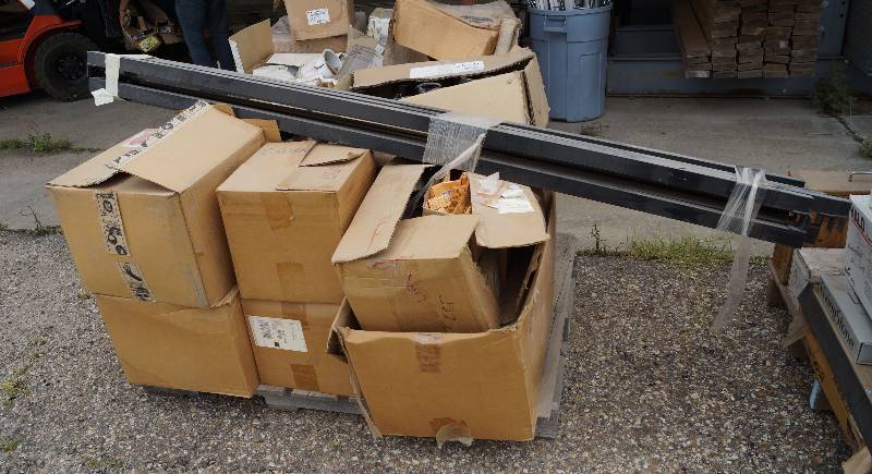 lot 4066 image: Pallet Lot of Lighting Supplies - Security Lighting Systems Brand - Almost all is NEW in boxes and uninstalled See photos and description - Lots here Stop by the preview to see it all.