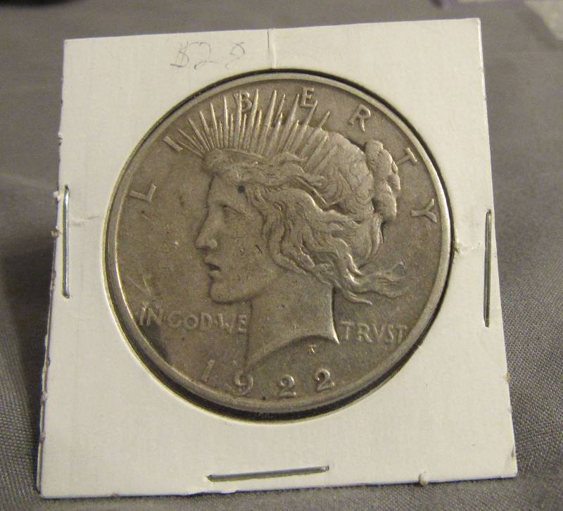 lot 7708 image: 1922 Morgan Silver Dollar - San Francisco Mint