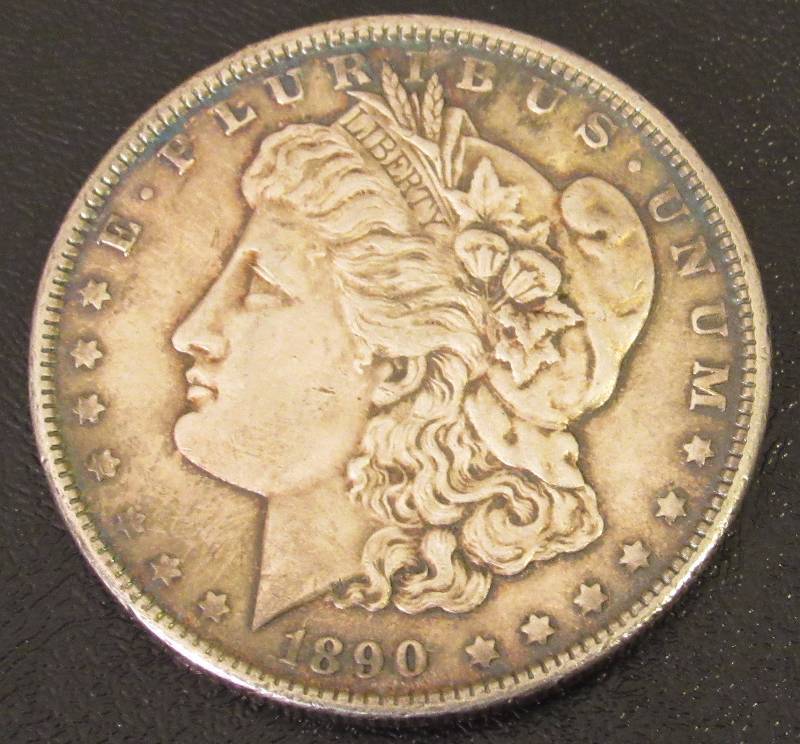 lot 7713 image: Morgan Silver Dollar 1890