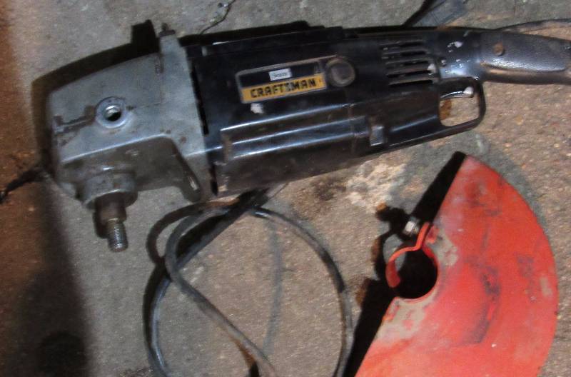 lot 7734 image: Craftsman Grinder - see photo - works