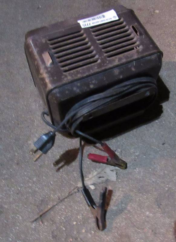 lot 7735 image: Sears Battery Charger - 6 and 12 Volts