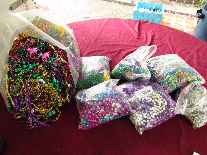 lot 2065 image: Lot of Mardi Gras Beads - Host your own Mardi Gras Parade and show em your beads