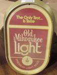 Vintage Old Milwaukee Light Beer Sign