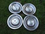 Set of Four Cadillac Hub Caps - Vintage - Nice Condition for their age. See photos