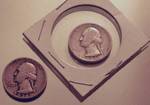 Silver Quarters - 1936 & 1932