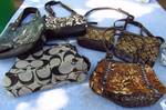 Lot of 6 Purses - Featuring Coach, Miss Me - Come check these out!