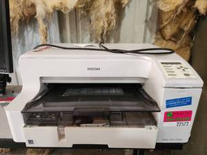 lot 22572 image: Ricoh Afico GXe7700N Sublimation Printer