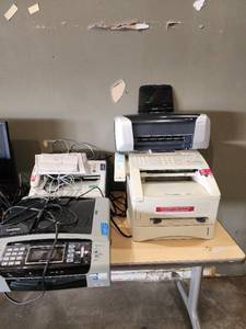 lot 22580 image: Lot of 4 Fax Machines