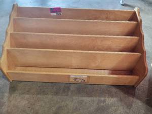 lot 22626 image: Childs Play Wooden Bookshelf