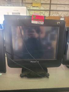 lot 22674 image: Pioneer POS Monitor W a Credit Card Reader