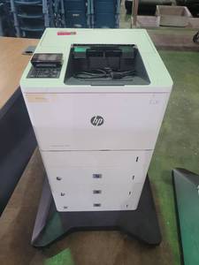 lot 22691 image: Hp LaserJet Enterprise M608 Monochrome Printer W Printer Paper Trays