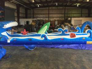 lot 9281 image: Commercial Size Inflatable Slip and Slide