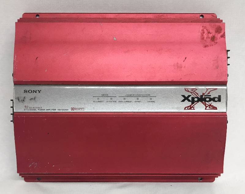 lot 9145 image: Sony Xplod Car Amp