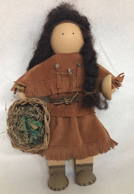 lot 9165 image: HAND CRAFTED Lizzie High Doll - Collectible